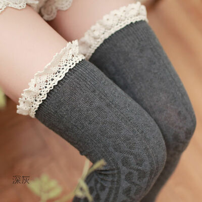 

Women Girls Cable Knit Extra Long Boot Socks Over Knee Thigh High Warm Stocking