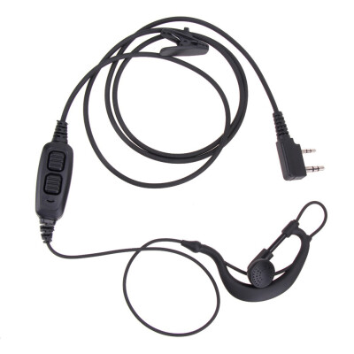 

2 Pin Dual PTT Earpiece Headset Mic for Baofeng UV-82 UV-8D Walkie Talkies