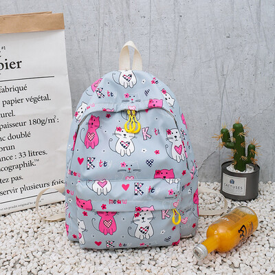 

Tailored Fashion Women Printing Cartoon Backpack Large Capacity Bags Package Shoulder Bag
