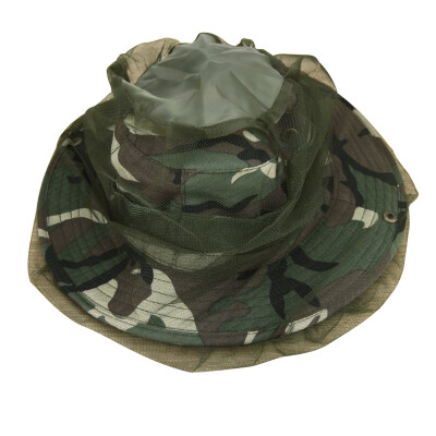 

Travel Outdoor Camping Anti Mosquito Bug Insect Mesh Head Cover Boonie Hat