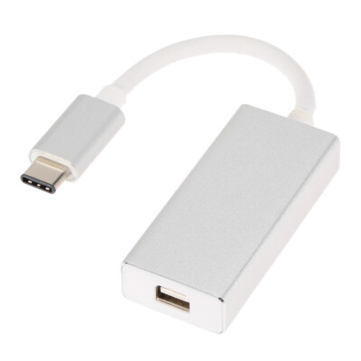 

USB 31 Type-C to Mini DisplayPort MDP Mini DP 1080p HDTV Hub Adapter Data Cable for New MacBook 12" Google Chromebook Pixel