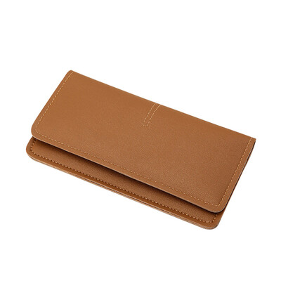 

Womens Fashion Simple Hasp Handbag Long Wallet Billfold Purse The latest women lovely wallet fashion woman wallet August22