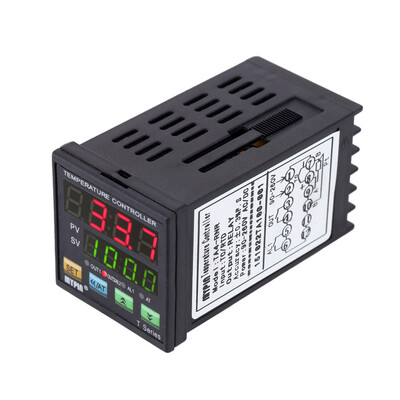 

MYPIN TA4-RNR Digital LED PID Temperature Controller Thermometer Heat Cooling Control RNR 1 Alarm Relay Output TCRTD Thermostat