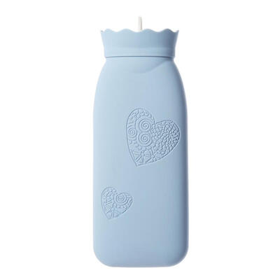 

Creative Cartoon Silicone Microwave Heating Hot Water Bottle Knit Cover Bag