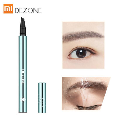 

Xiaomi Youpin DEZONE Liquid Eyebrow Pencil Makeup Cosmetics Long-lasting Waterproof Sweatproof Eyebrow Pen Eyebrow-level Simulatio