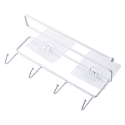 

Kitchen Iron Roll Holder Wall Mounted Under Shelf Cabinet Paper Towel Dispenser