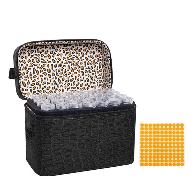 

84 Slots Diamond Storage Box Pattern Design Diamond Embroidery Rhinestones Painting Accessory Jewelry Beads Nail Art Pills Organiz