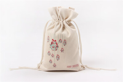 

FUNNYBUNNY Christmas Gift Bags Drawstring Gift Packages Santa Sack Wedding Candy Wrap Bags 95 x 63 Reusable Linen Pouches