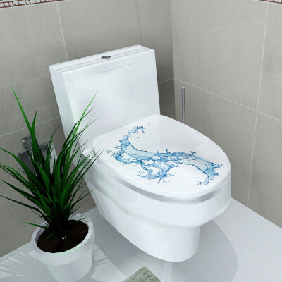 

3D Waterproof Toilet Seat Sticker Bathroom Decal Vinyl Mural Home Decor Funny