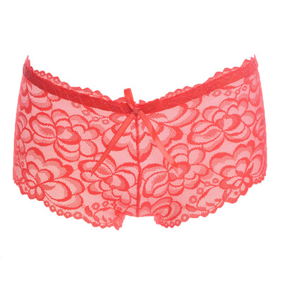 

Toponeto Fashionable High Waist Seamless Underpants Sexy Lace Tuck-in Trousers Underwear