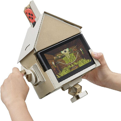 

Variety Kit for Nintendo Switch Labo Accessories DIY Cardboard Stand for NS Joy-Con Games Case