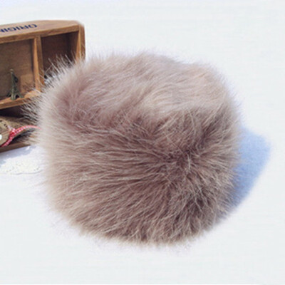 

Women Russian Thick Fluffy Cap Fake FAUX Fur Headband Hat Winter Ear Warmer Ski