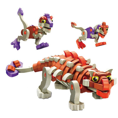 

Tailored 3D EVA Puzzle Handsome Dinosaur Model DIY Gadget Blocks Building Toy Gift