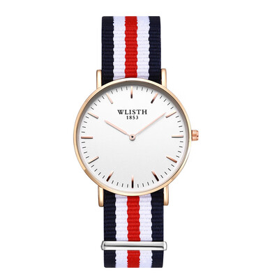 

Mens IPS plating watch thin student mens watch waterproof quartz watch