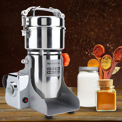 

Greensen Stainless Steel Electric Grinder Medicine Coffee Beans Herbs Spices Mill Machine 110V