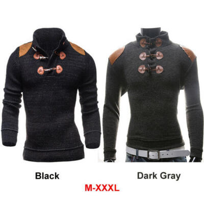 

Autumn Mens Casual Cardigan Warm Knitwear Sweater Knitted Jumper Tops -XXXL