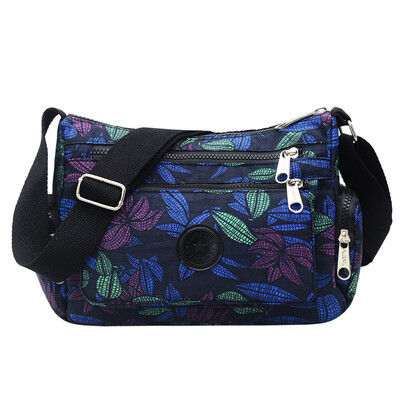 

Nylon bag ladies large capacity light weight middle-aged&old mothers Oxford canvas one shoulder inclined bag ladies