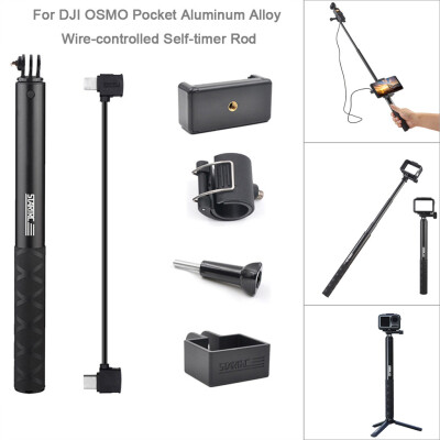 

Tailored Selfie Stick Tripod Mount Phone Holder For DJI OSMO Pocket Handheld Gimbal