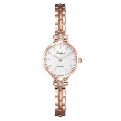 

LVPAI Reloj Rose Gold Casual Quartz Ladies Bracelet Wristwatches New Creative Women Fashion Luxury Watch Dress Quartz Clock533