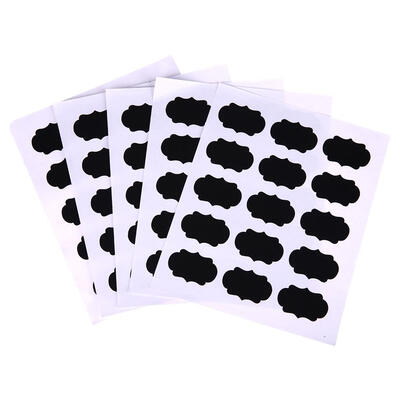 

5set75pcs Blackboard Sticker Craft Kitchen Jar Organizer Chalkboard Labels