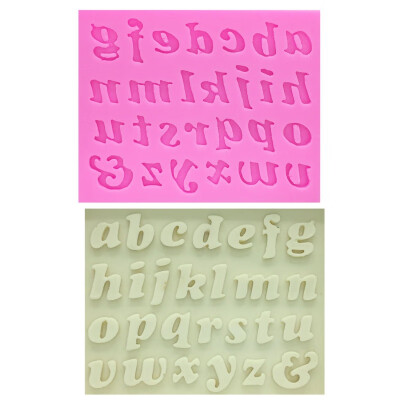 

3PCS LetterNumber silicone mold fondant mold cake decorating tools chocolate mold Kitchen baking mould