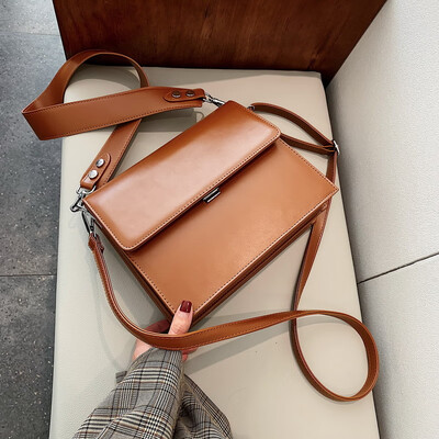 

Bag small female new Korean version of the tide fashion broadband small square bag wild simple shoulder bag oblique tide