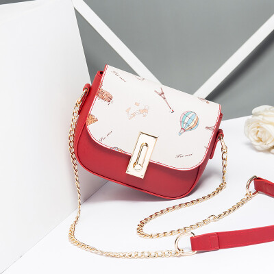 

The Korean version of the summer ins girlsfashion chains with one shoulder&oblique bags