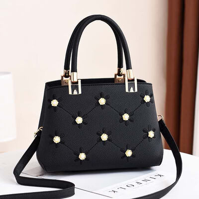 

2019 Europe&the United States new ladies handbags casual womens bags inlaid bricks foreign trade fashion bags on behalf of