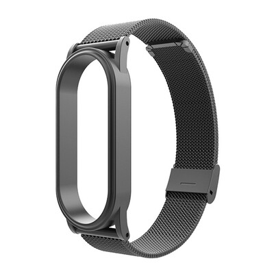 

〖Follure〗for Xiaomi Mi Band 4 Wristband Replacement Band Stainless Steel Bracelet