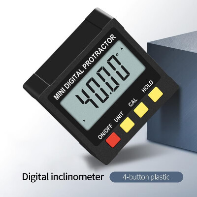 

Digital Inclinometer Level 360° High-precision Measurement Level Ruler Slope Instrument Inclination Box Inclinometer Zinc Alloy