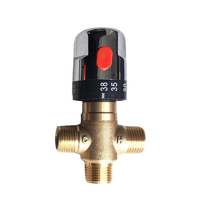

Constant Temperature Pipeline Valve 3-way Criss-cross Connector All Copper Body Water Heater Connectors Moisture Device