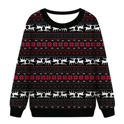 

Tailored Christmas Women Funny Print Christmas Sweatshirt Crewneck Various Design Tops