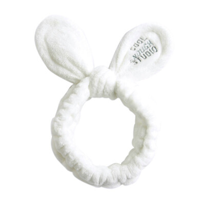

Women Cute Big Ears Comfortable Wash Face Bathe Hair Elastic Headband Girls Hairbands Hair Accessories for Makeup