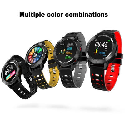 

Quelima CF58 Fashion 13 inch Color Screen Smart Watch Blood Pressure Heart Rate Monitor Intelligent FitnessTracker for Adults