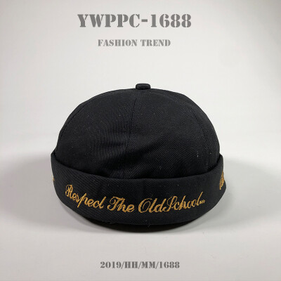 

New Hat Female Spring&Summer Retro Landlord Hat Korean Joker Yapi Guapi Hat Male Street Hip Hop Curl Hat Tide