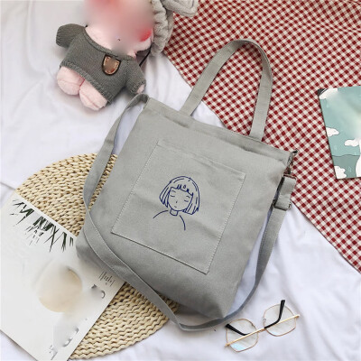 

Tailored female Multi-shoulder Bag Canvas Bag Men And Women Couples Crossbody Handbags