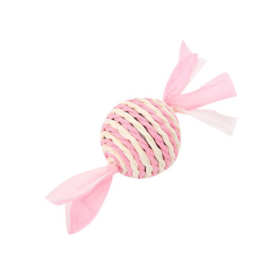 

Pet Cat Toy Cotton Rope Fake MouseBall Toy With Squeaky Paper Pet Cat Simulation Mice Chew Playing Scratch Catch Toy
