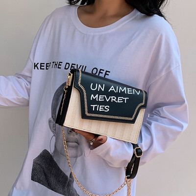 

Net red packet chain bag handbag 2019 new fashion shoulder bag summer small fresh wild ins Messenger bag