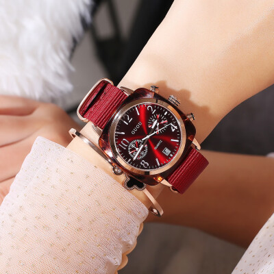 

Womens watch Zhou Dongyu watch large dial trend waterproof womens watch