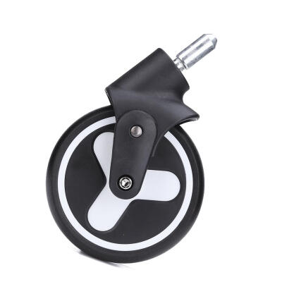 

Baby Stroller Accessories PU Leather Rubber Front Rear Wheels for Yoya Pram