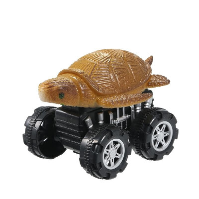 

Childrens Day Gift Boys Collectible Cute Animal Model Dinosaur Panda Vehicle Mini Elephant Bear Toy Truck Tiger Pull Back Car
