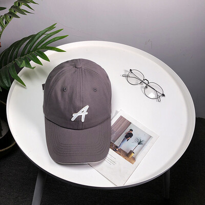 

Hats Female Spring&Summer Leisure Soft Top Alphabet Baseball Cap Chao Mens Korean Outdoor Sunscreen Duck Tongue Cap