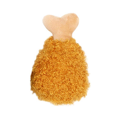 

Cute Pet Plush Simulation Snack Squeak Sound Toy Interactive Playing Toys