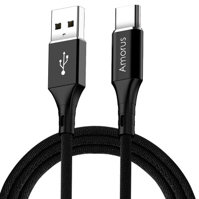 

AMORUS Fast Charging Cable Data Transmission 100cm Type-C Braided Wire