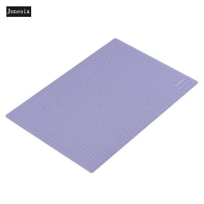 

Junesix Translucent Self-Healing Cutting Mat 3mm Thickness Durable Non-slip PVC Cutting Board Art Supply for Crafts Quilting Sewin