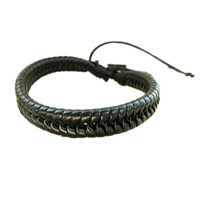 

New Arrivals Unisex Accessories Braided Leather Bracelet Bangle Gifts