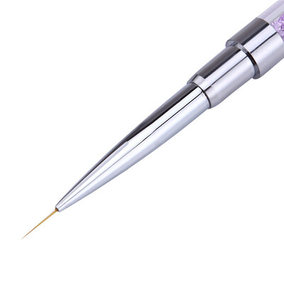 

〖Follure〗2-way Nail Art Acrylic UV Gel Brush Liner Drawing Carving Crystal Handle Pen
