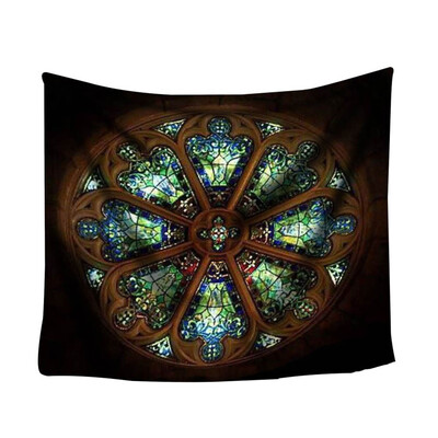 

Toponeto Colorful Print Tapestry Art Room Notre Dame Wall Hanging Tapestry Art Nature