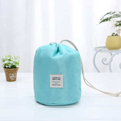 

Tailored Fashion Simple Style Large Capacity Drawstring Nylon Storage Bag Cosmetic Bag