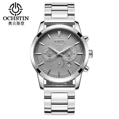 

Augustus OCHSTIN multi-function three-eye calendar multi-function steel mens watch mens watch